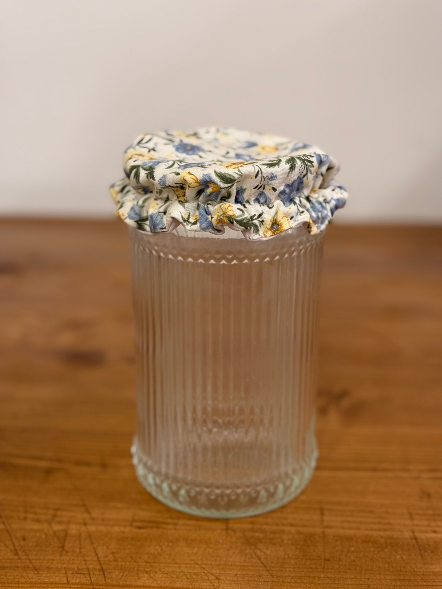 English Garden Jar Cover