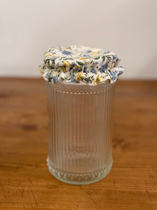 English Garden Jar Cover